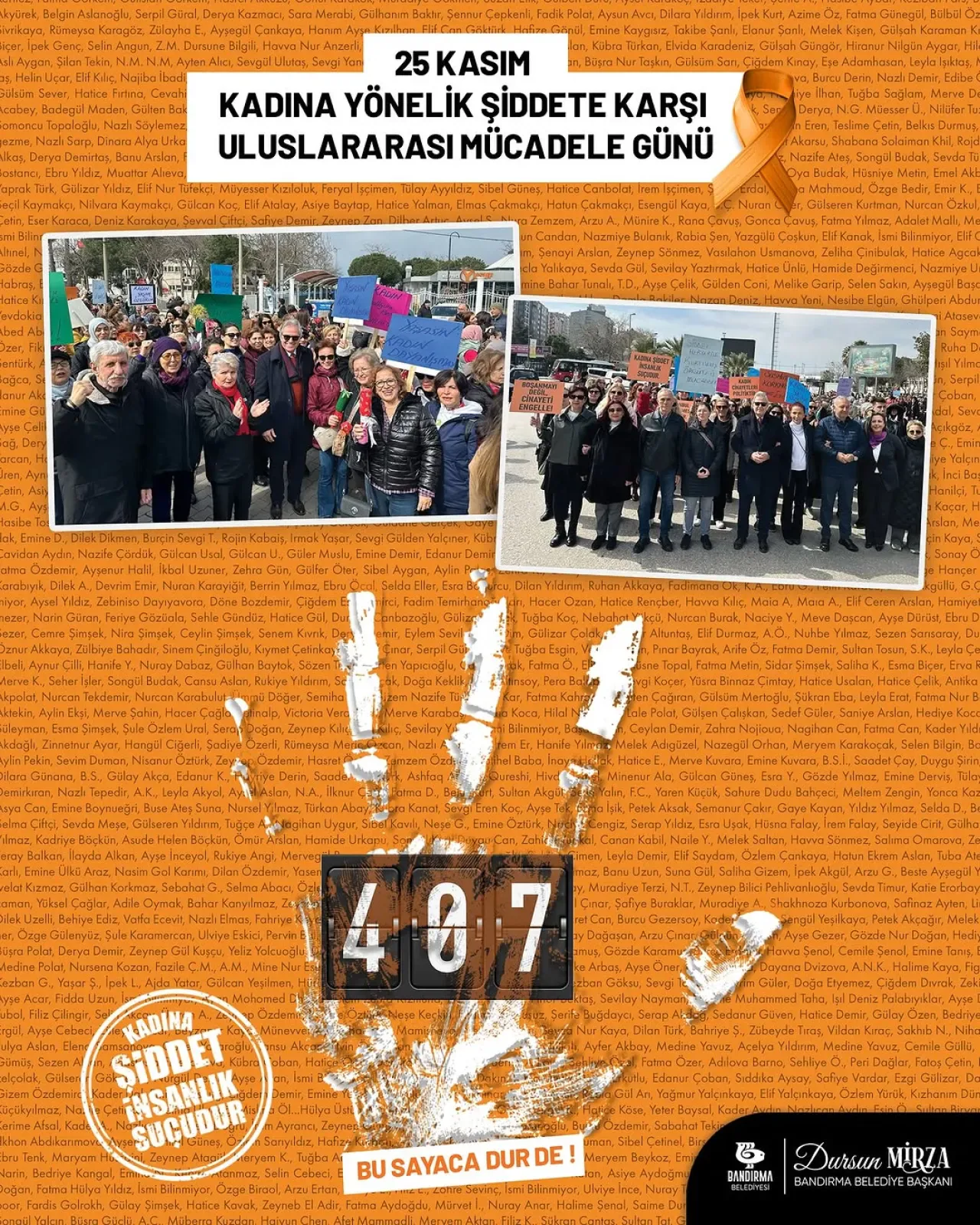 Bandırma Belediyesi'nden Kadına Yönelik Şiddete Karşı Kararlı Mücadele Bandırma Belediyesi'nden Kadına Yönelik Şiddete Karşı Kararlı Mücadele