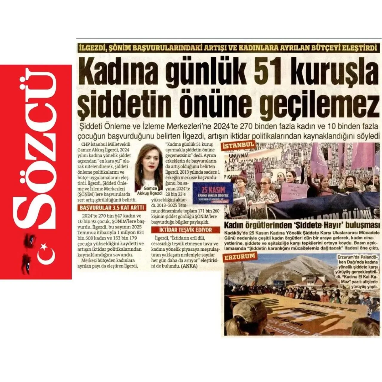 Kadına Şiddet Rakamlarında Artış: Geçen Yıl Saatte 31 Kadın Şiddet Mağduru Oldu Kadına Şiddet Rakamlarında Artış: Geçen Yıl Saatte 31 Kadın Şiddet Mağduru Oldu