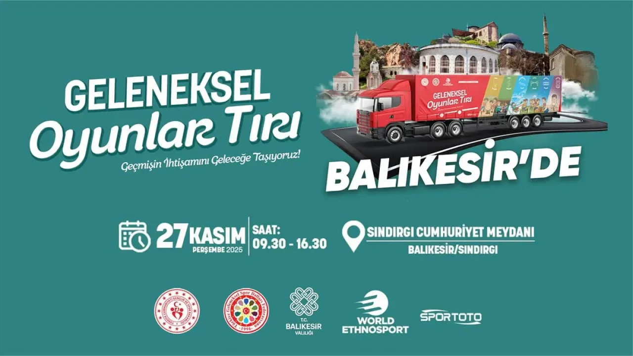 Balıkesir Sındırgı'da Geleneksel Oyunlar Tırı Çocuklarla Buluşuyor Balıkesir Sındırgı'da Geleneksel Oyunlar Tırı Çocuklarla Buluşuyor