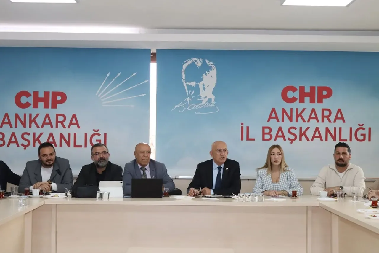 CHP Ankara İl Başkanlığı, 39. Olağan Kurultay Öncesi İlçe Başkanlarıyla Buluştu CHP Ankara İl Başkanlığı, 39. Olağan Kurultay Öncesi İlçe Başkanlarıyla Buluştu