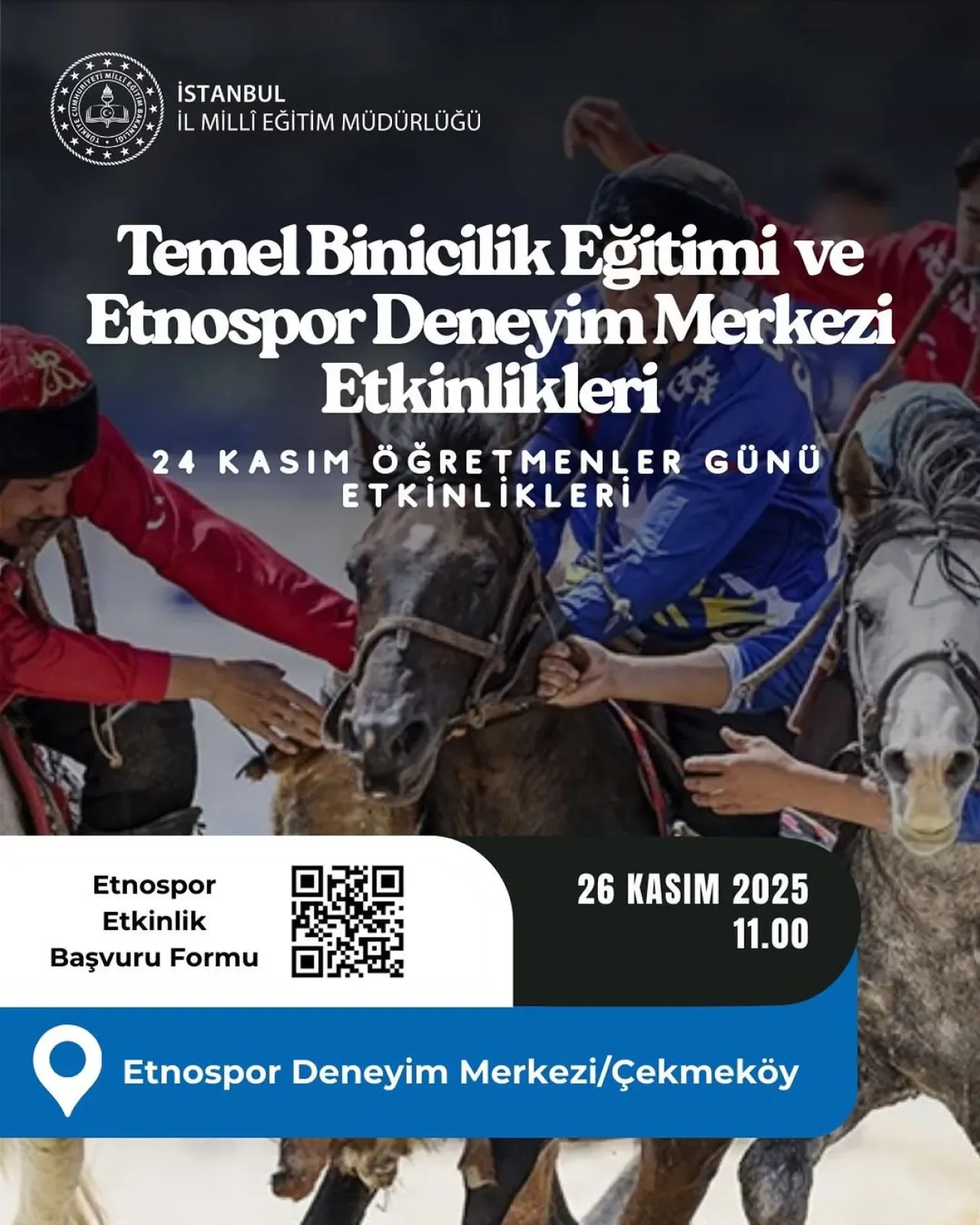 Kâğıthane'de Öğretmenlere Yönelik Geleneksel Sporlar ve At Deneyimi Etkinliği Kâğıthane'de Öğretmenlere Yönelik Geleneksel Sporlar ve At Deneyimi Etkinliği