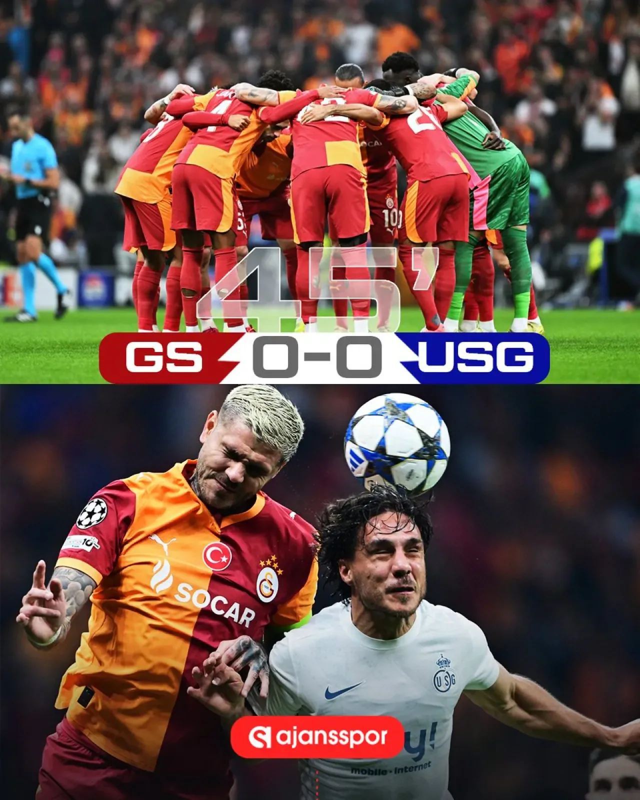 RAMS Park'ta İlk Yarı Golsüz Geçti RAMS Park'ta İlk Yarı Golsüz Geçti