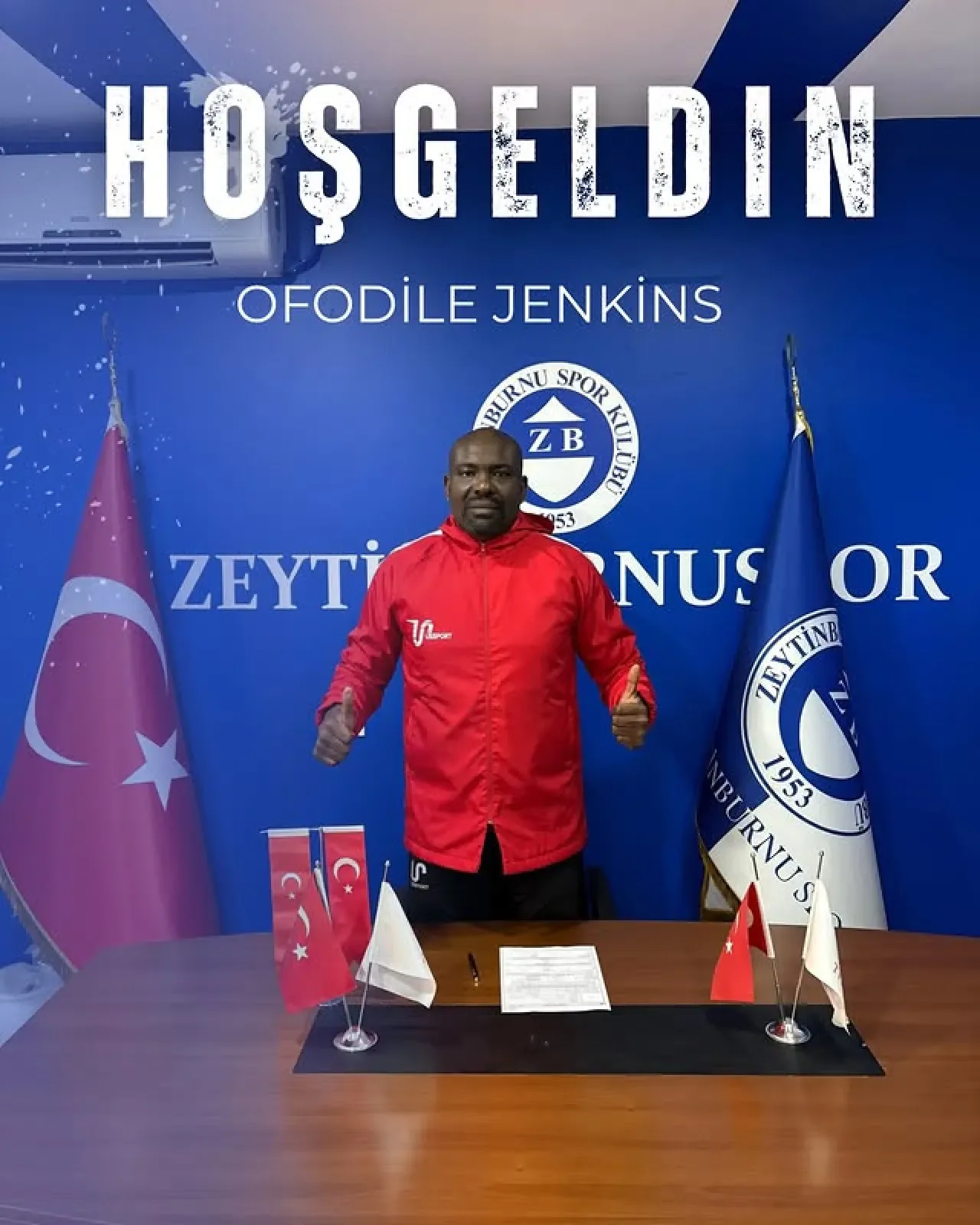 Zeytiburnu Spor Kulübü, Kaleci Antrenörlüğüne Ofodile Jenkins'i Getirdi Zeytiburnu Spor Kulübü, Kaleci Antrenörlüğüne Ofodile Jenkins'i Getirdi