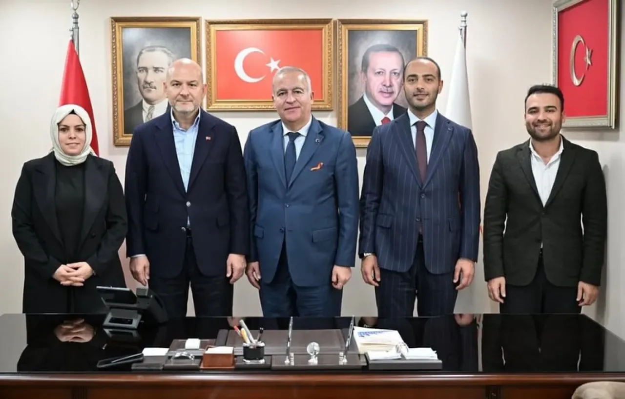 AK Parti Gaziosmanpaşa Gençlik Kolları, Süleyman Soylu'yu Ağırladı AK Parti Gaziosmanpaşa Gençlik Kolları, Süleyman Soylu'yu Ağırladı
