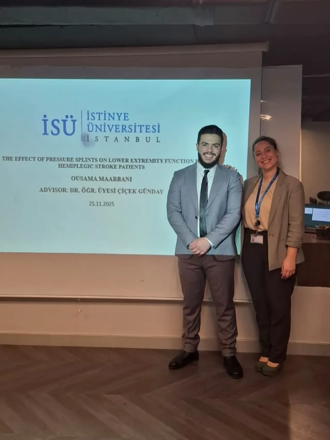 İstanbul Sabahattin Zaim Üniversitesi'nden Uzman Fizyoterapist Ousama Maabarani İstanbul Sabahattin Zaim Üniversitesi'nden Uzman Fizyoterapist Ousama Maabarani