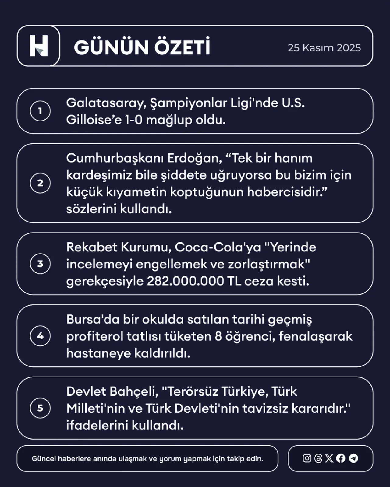 25 Kasım 2025 Türkiye Gündemi: Bugünün Öne Çıkan Haberleri 25 Kasım 2025 Türkiye Gündemi: Bugünün Öne Çıkan Haberleri