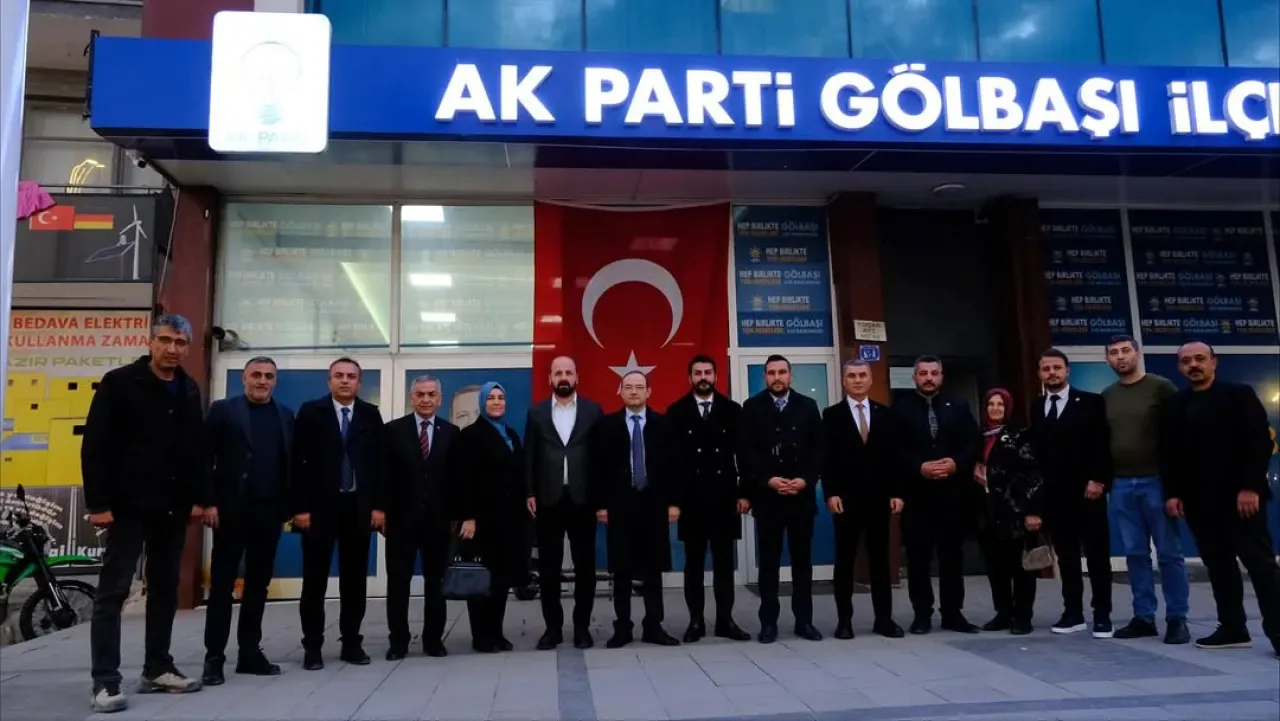 MHP Gölbaşı İlçe Teşkilatı, AK Parti İlçe Başkanlığını Ziyaret Etti MHP Gölbaşı İlçe Teşkilatı, AK Parti İlçe Başkanlığını Ziyaret Etti