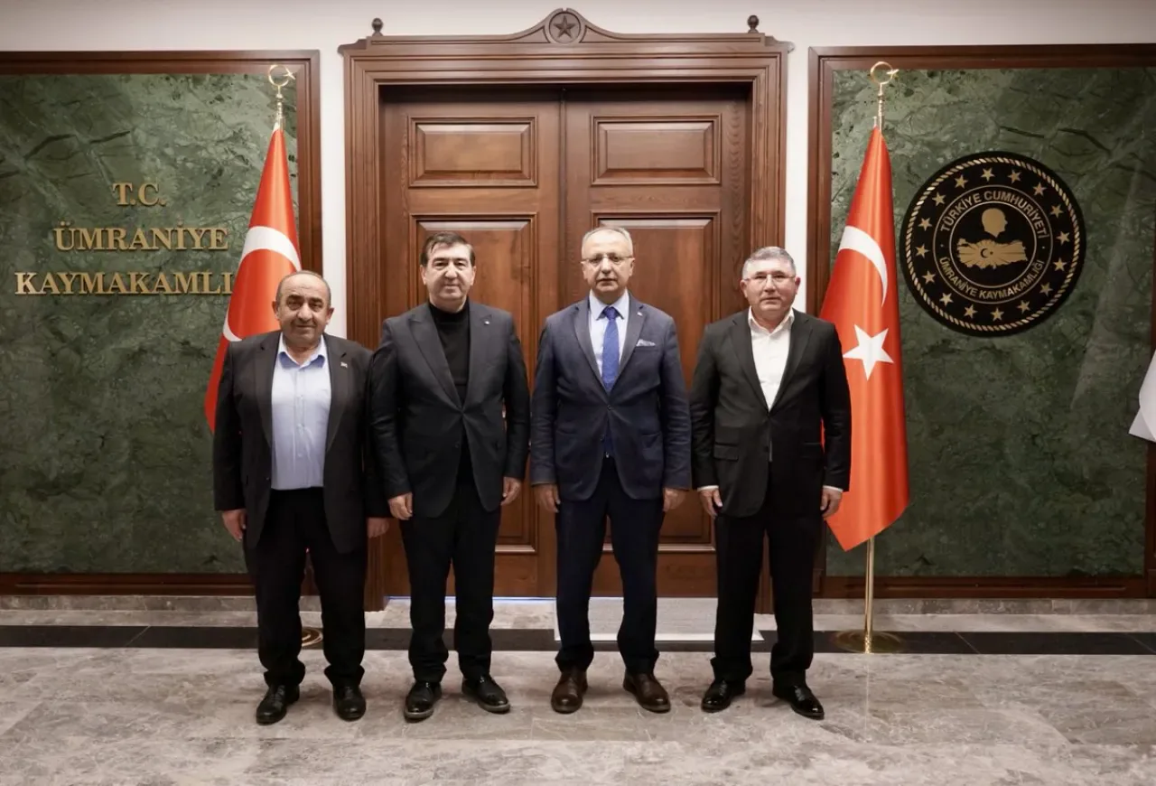 İstanbul Ümraniye Kaymakamlığı'na İş Dünyasından Anlamlı Ziyaret İstanbul Ümraniye Kaymakamlığı'na İş Dünyasından Anlamlı Ziyaret