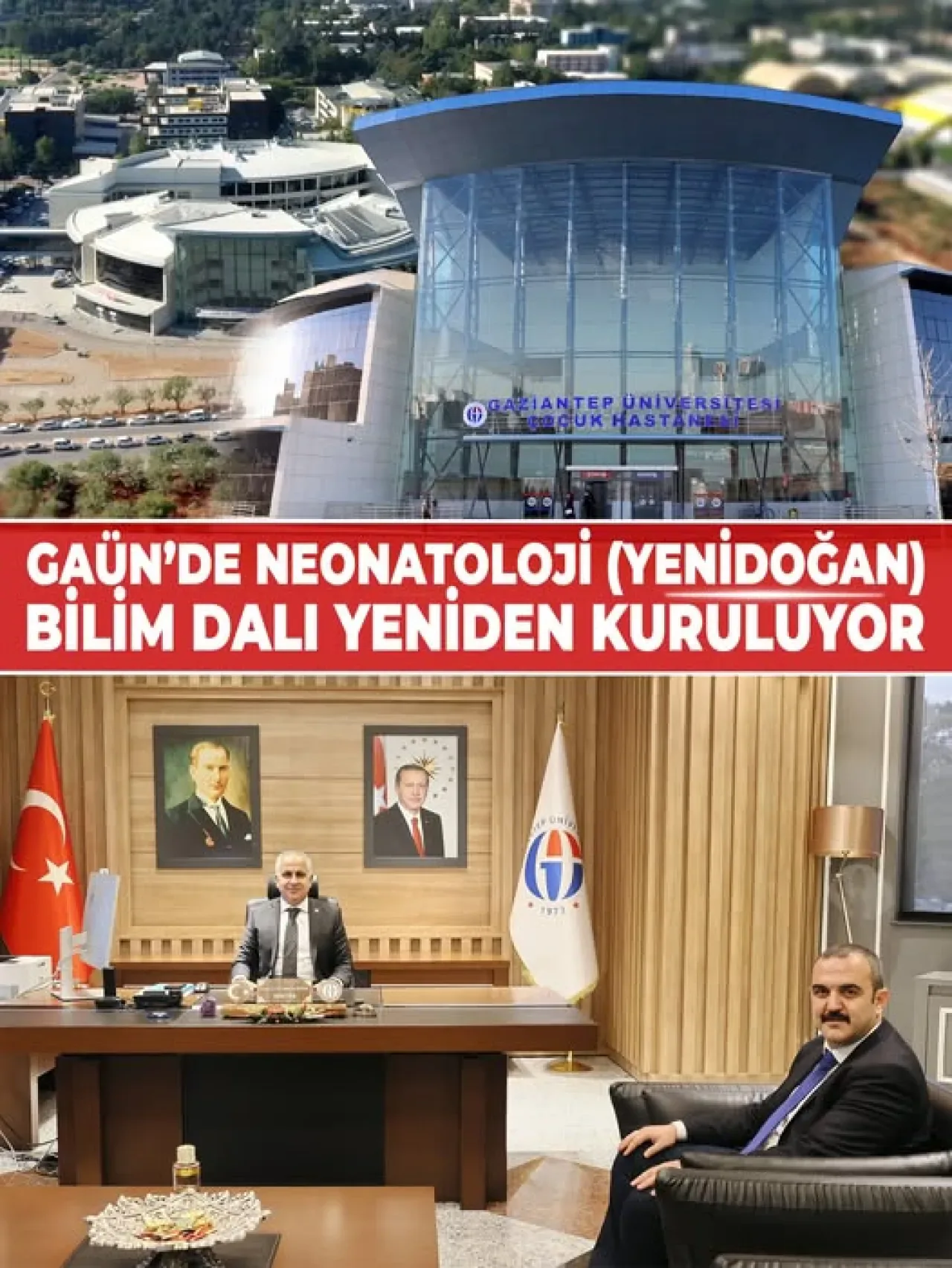 Gaziantep Üniversitesi'nde Yenidoğan Sağlığı Hizmetleri Güçleniyor Gaziantep Üniversitesi'nde Yenidoğan Sağlığı Hizmetleri Güçleniyor