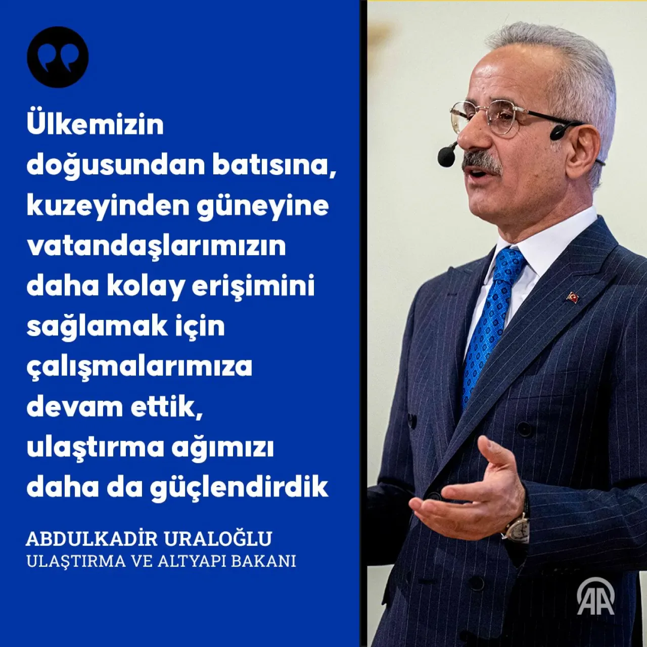 Türkiye'nin Ulaşım Haritası 2025'te Yeniden Çizildi: Bakan Uraloğlu Açıkladı Türkiye'nin Ulaşım Haritası 2025'te Yeniden Çizildi: Bakan Uraloğlu Açıkladı