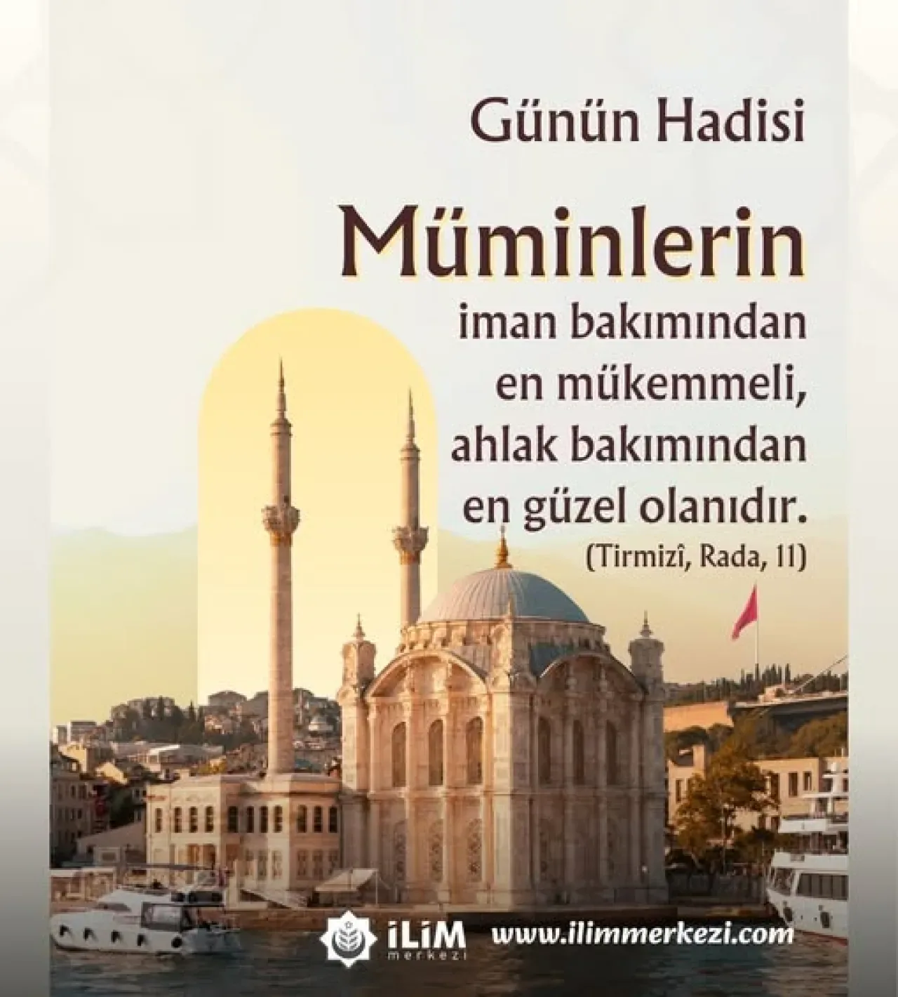 Başakşehir İlim Merkezi'nden "En Güzel Ahlak, En Mükemmel İman" Mesajı Başakşehir İlim Merkezi'nden "En Güzel Ahlak, En Mükemmel İman" Mesajı