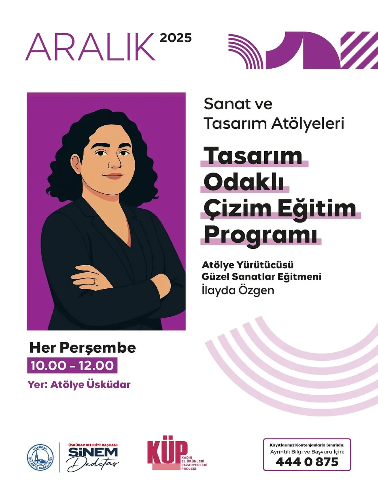 Üsküdar'da Tasarım Odaklı Çizim Eğitimi Başlıyor Üsküdar'da Tasarım Odaklı Çizim Eğitimi Başlıyor