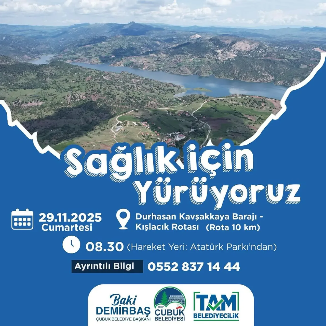 Çubuk'ta Sağlıklı Yaşam İçin Doğa Yürüyüşü Düzenleniyor Çubuk'ta Sağlıklı Yaşam İçin Doğa Yürüyüşü Düzenleniyor