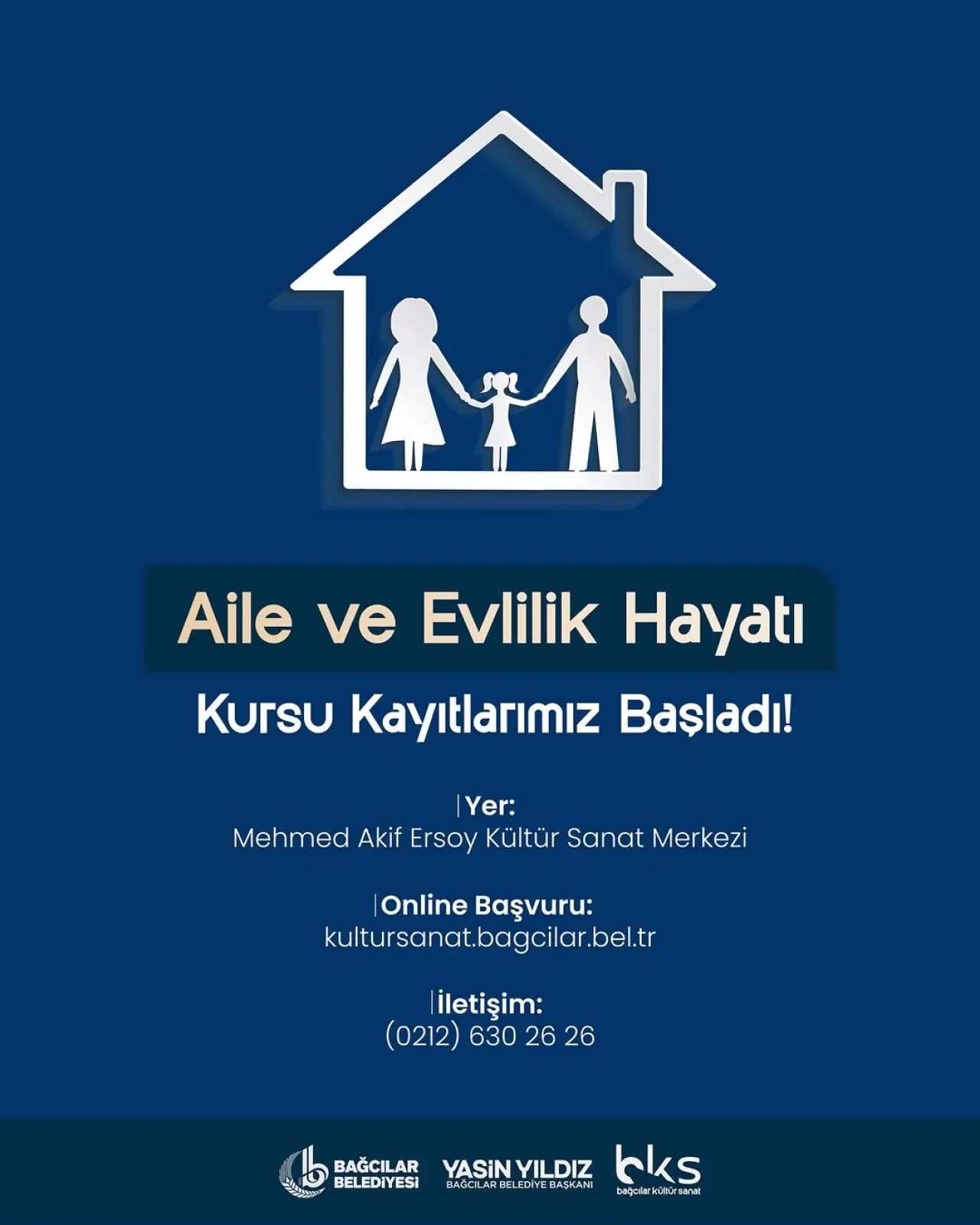 Bağcılar'da "Güçlü Aile Mutlu Yarınlar" Etkinliği Düzenleniyor Bağcılar'da "Güçlü Aile Mutlu Yarınlar" Etkinliği Düzenleniyor