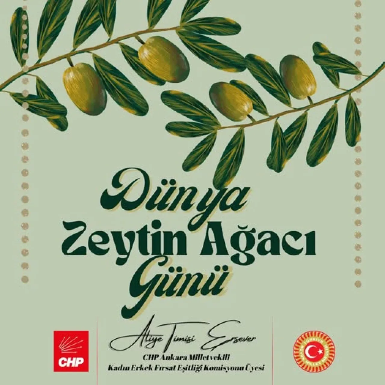 CHP'li Ersever'den Dünya Zeytin Ağacı Günü'nde Anlamlı Çağrı: "Zeytine Dokunma, Yaşamdan Elini Çek" CHP'li Ersever'den Dünya Zeytin Ağacı Günü'nde Anlamlı Çağrı: "Zeytine Dokunma, Yaşamdan Elini Çek"