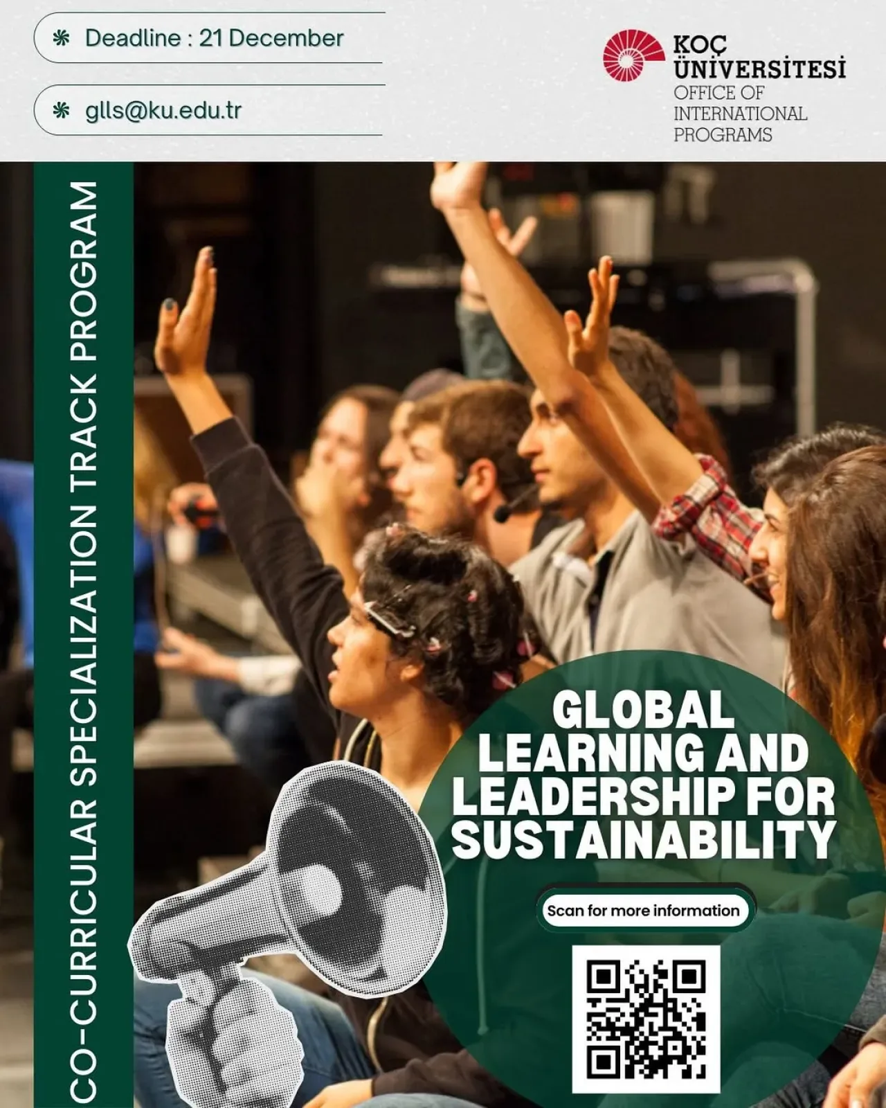 Koç Üniversitesi Global Liderlik ve Öğrenme Programı Başvuruları Başladı Koç Üniversitesi Global Liderlik ve Öğrenme Programı Başvuruları Başladı