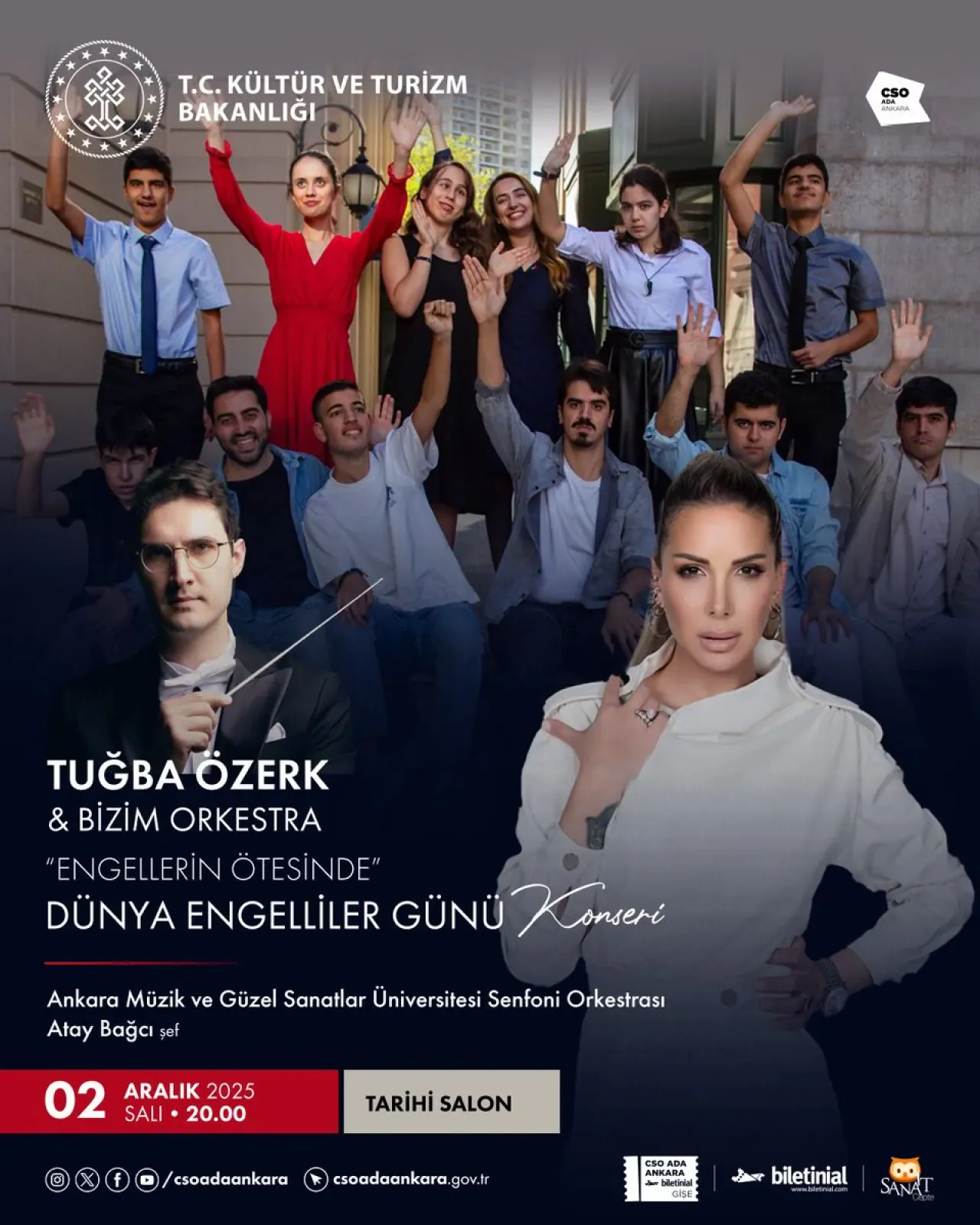 Ankara Müzik ve Güzel Sanatlar Üniversitesi'nde Muhteşem Bir Konser Ankara Müzik ve Güzel Sanatlar Üniversitesi'nde Muhteşem Bir Konser