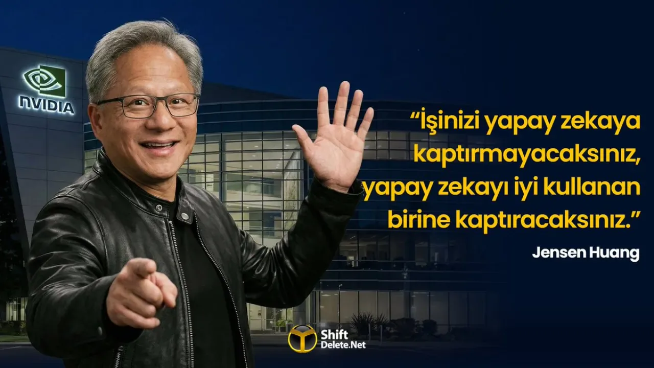 NVIDIA CEO'su Jensen Huang: İşinizi Yapay Zekaya Değil, Onu İyi Kullananlara Kaptırırsınız NVIDIA CEO'su Jensen Huang: İşinizi Yapay Zekaya Değil, Onu İyi Kullananlara Kaptırırsınız