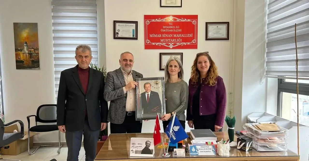 AK Parti Üsküdar İlçe Başkanlığı, Mimar Sinan Mahalle Muhtarı ile Görüştü AK Parti Üsküdar İlçe Başkanlığı, Mimar Sinan Mahalle Muhtarı ile Görüştü