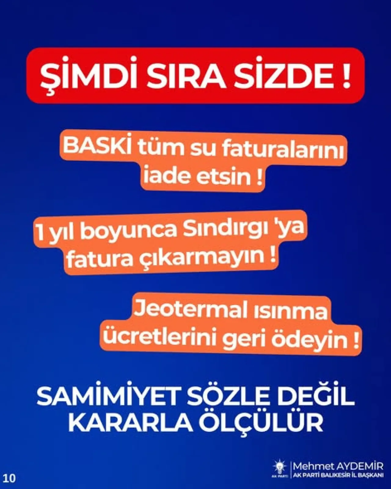 Sındırgı Depreminde Fatura Krizi: AK Parti, CHP'li Belediyelere Su ve Isınma Bedellerini İade Etme Çağrısı Yaptı Sındırgı Depreminde Fatura Krizi: AK Parti, CHP'li Belediyelere Su ve Isınma Bedellerini İade Etme Çağrısı Yaptı