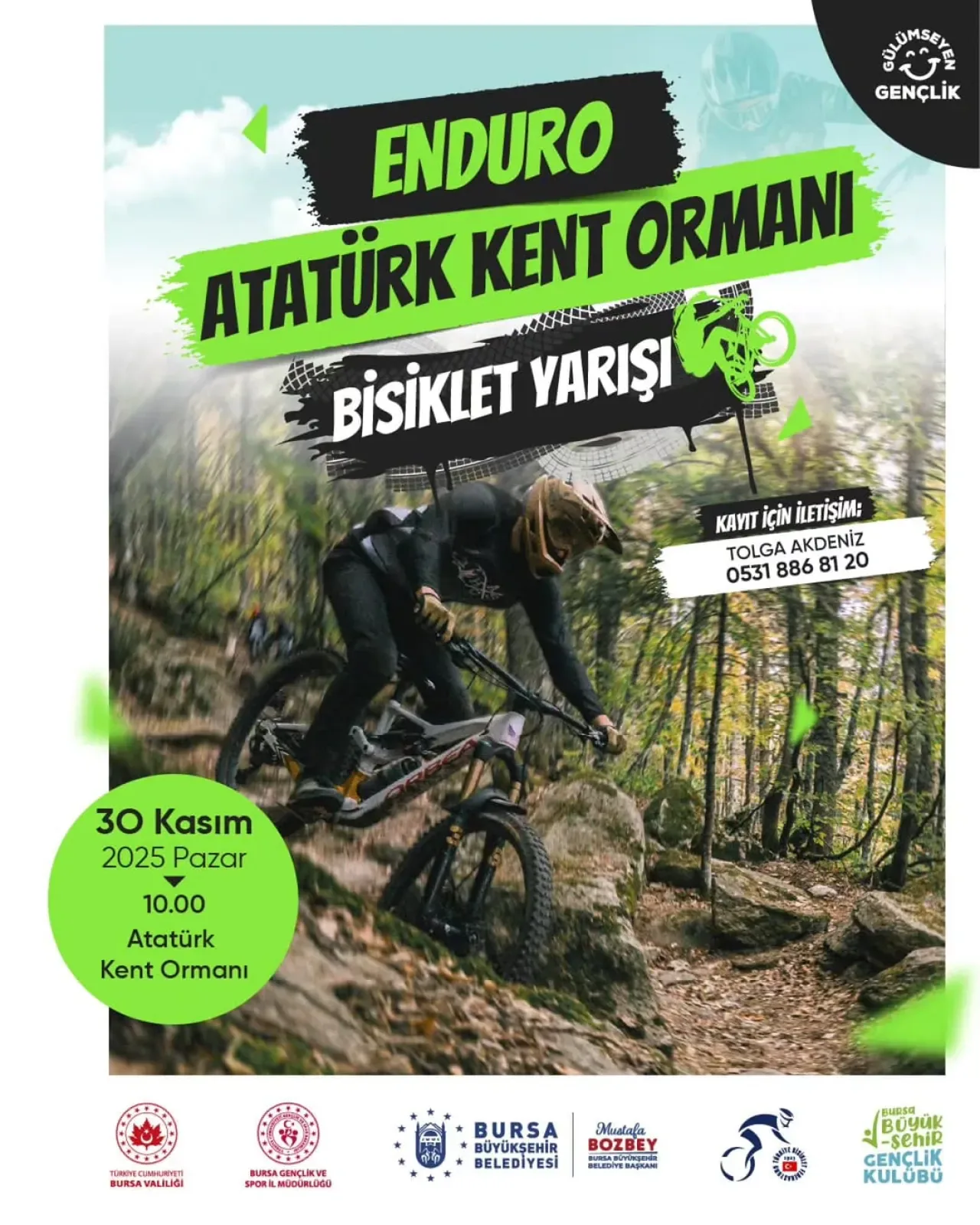 Bursa'da Adrenalin Dolu Enduro Bisiklet Yarışı Düzenleniyor Bursa'da Adrenalin Dolu Enduro Bisiklet Yarışı Düzenleniyor