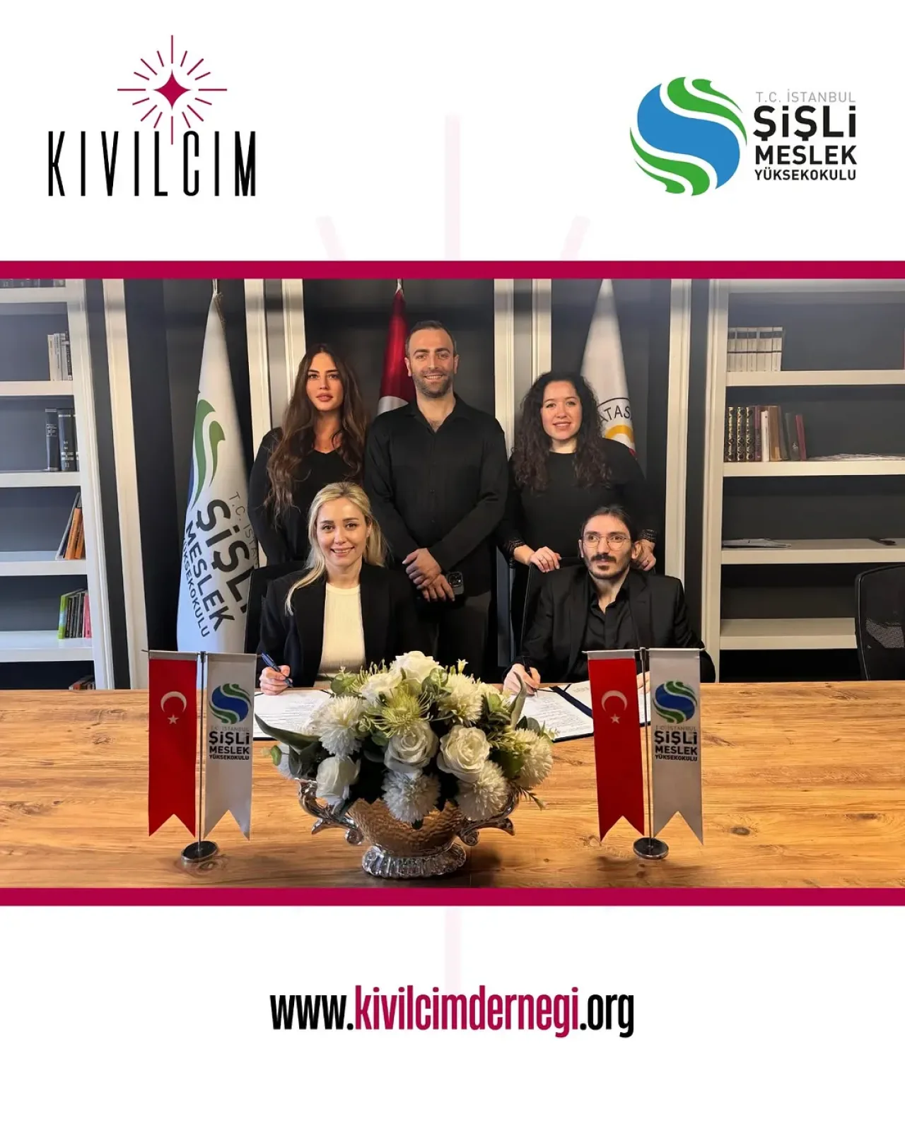 Kıvılcım Derneği ve Şişli MYO Arasında Gençler İçin Eğitim İş Birliği Protokolü İmzalandı Kıvılcım Derneği ve Şişli MYO Arasında Gençler İçin Eğitim İş Birliği Protokolü İmzalandı