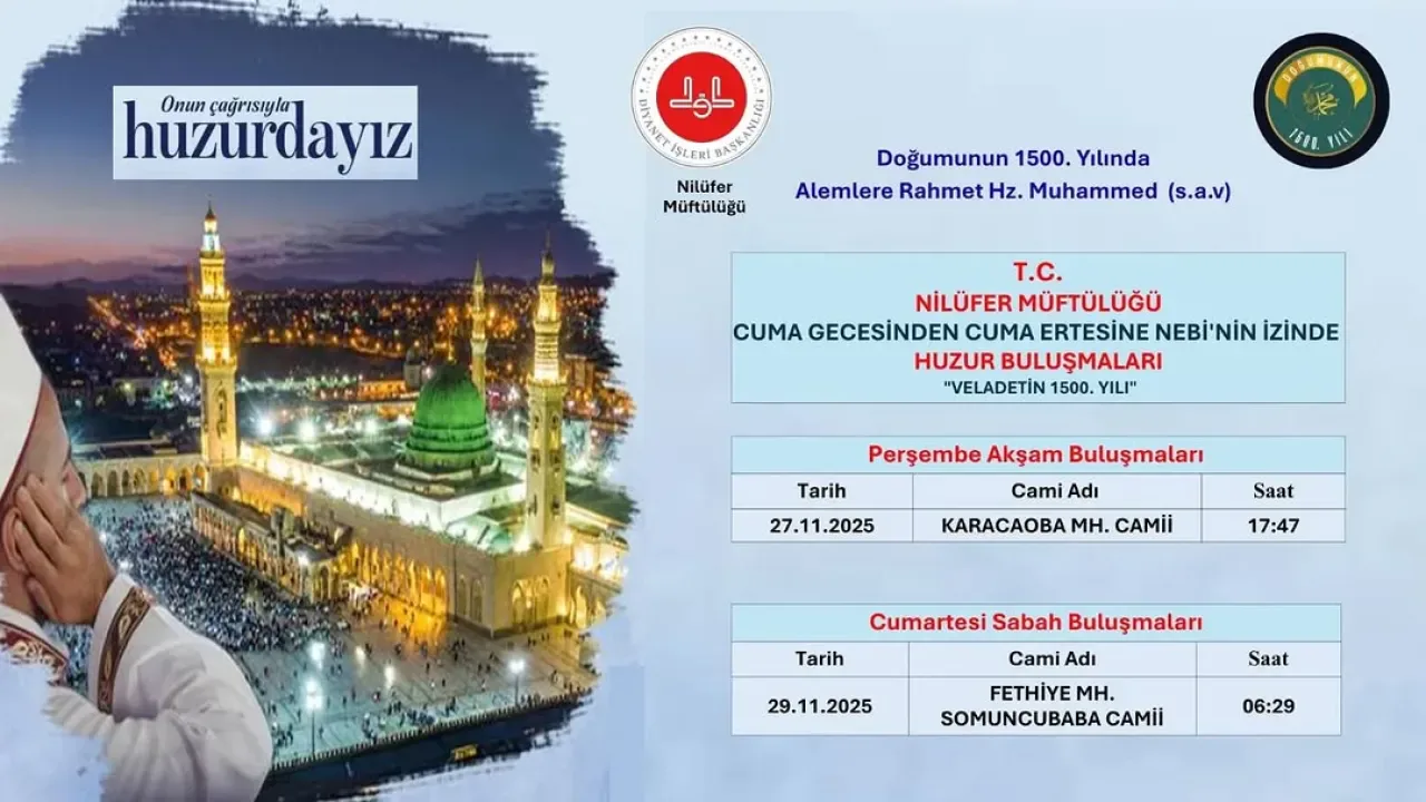 Bursa Nilüfer'de İki Cami İbadethane Olarak Açılıyor Bursa Nilüfer'de İki Cami İbadethane Olarak Açılıyor