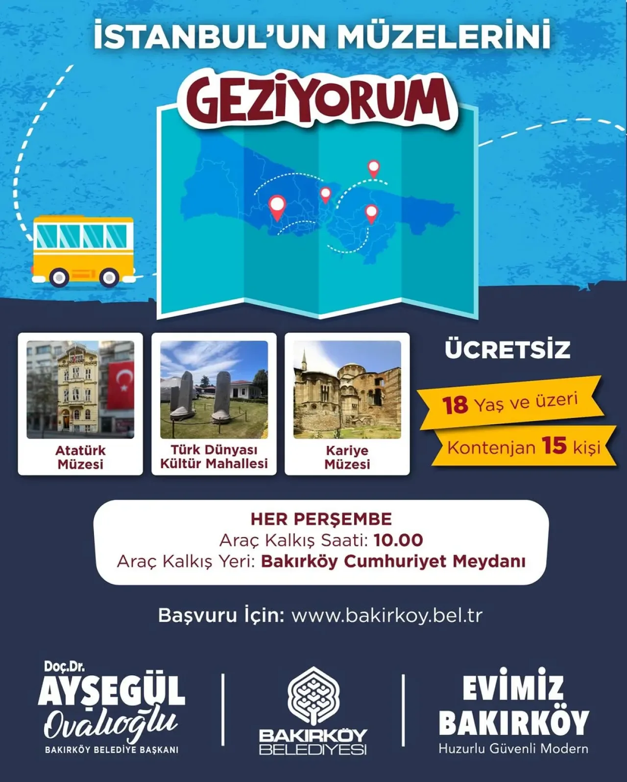 Bakırköy Belediyesi Kültür Gezileri ile Tarihe Yolculuk Bakırköy Belediyesi Kültür Gezileri ile Tarihe Yolculuk