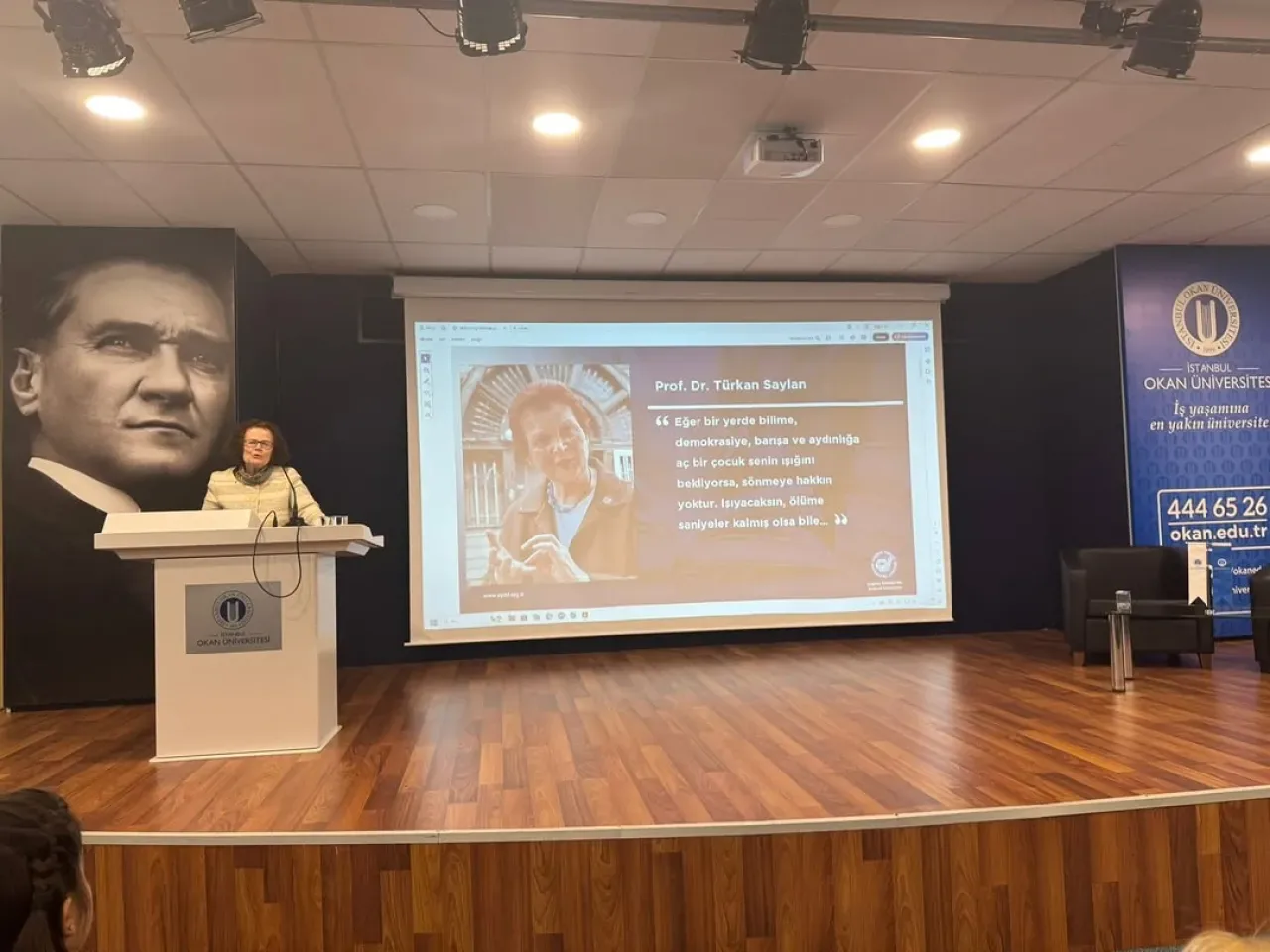 İstanbul Okan Üniversitesi'nde Çocuk Hakları ve Kız Çocuklarının Eğitimi Konuşuldu İstanbul Okan Üniversitesi'nde Çocuk Hakları ve Kız Çocuklarının Eğitimi Konuşuldu