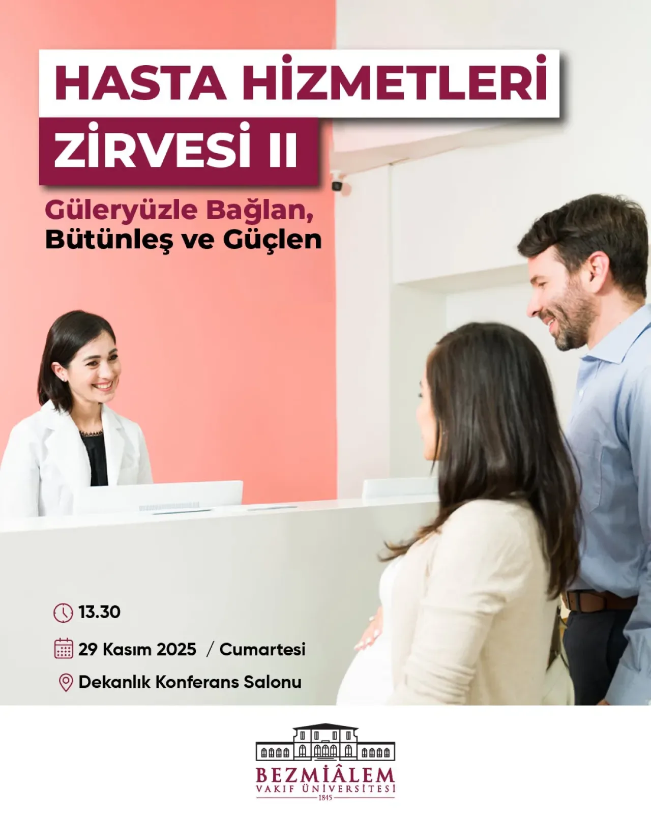 Bezmialem Vakıf Üniversitesi'nde Hasta Hizmetleri Zirvesi Düzenlenecek Bezmialem Vakıf Üniversitesi'nde Hasta Hizmetleri Zirvesi Düzenlenecek