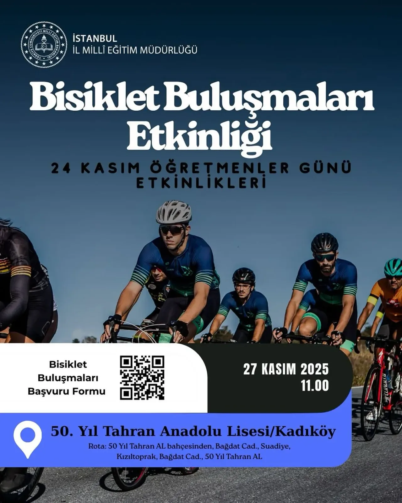 İstanbul'da Öğretmenler Günü Bisiklet Buluşmaları Etkinliği Düzenleniyor İstanbul'da Öğretmenler Günü Bisiklet Buluşmaları Etkinliği Düzenleniyor