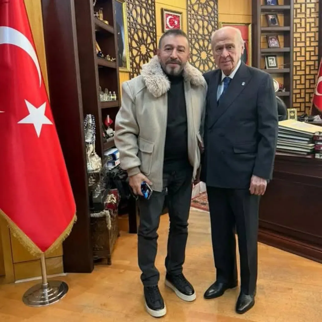 Mustafa Topaloğlu, MHP Lideri Devlet Bahçeli'yi Ziyaret Etti Mustafa Topaloğlu, MHP Lideri Devlet Bahçeli'yi Ziyaret Etti