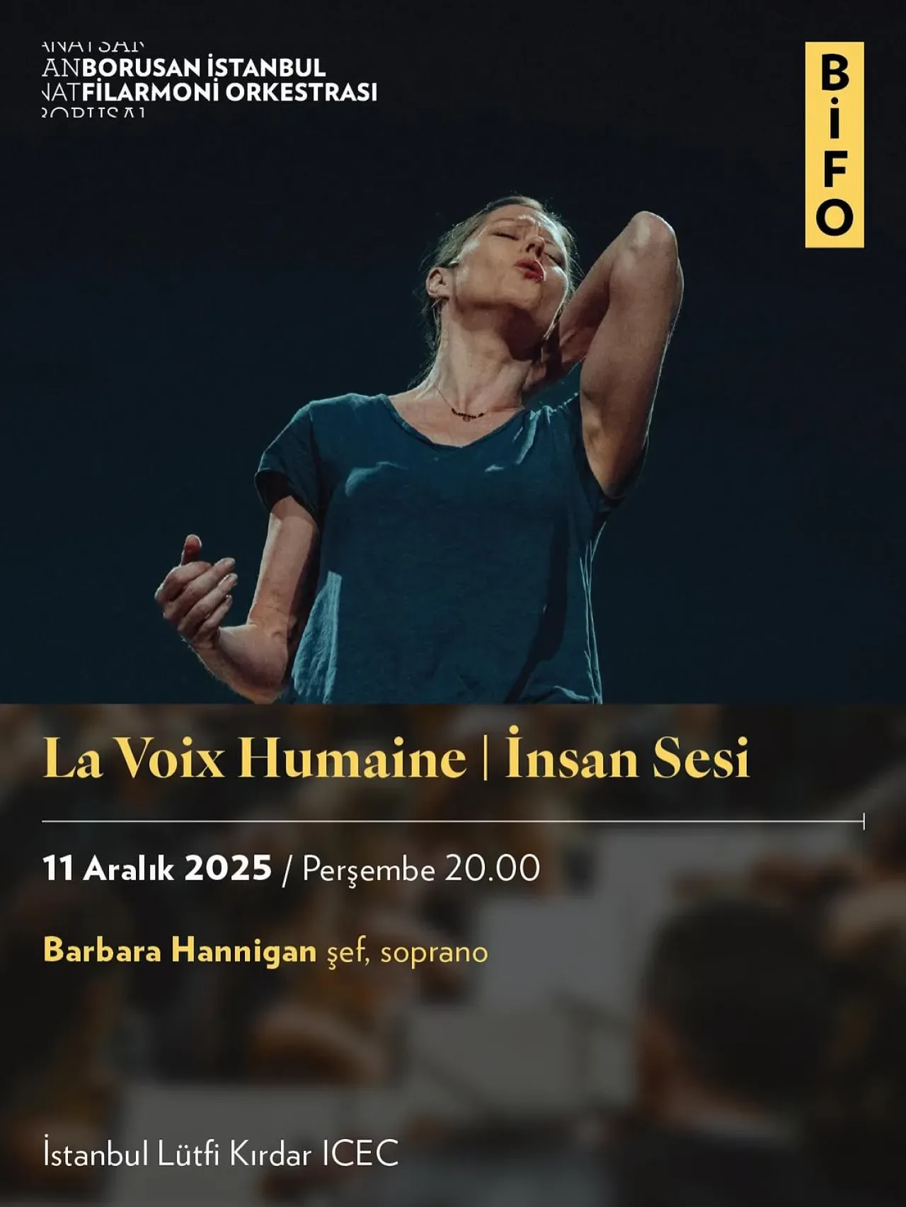 Barbara Hannigan, Borusan İstanbul Filarmoni Orkestrası ile Sahne Alacak Barbara Hannigan, Borusan İstanbul Filarmoni Orkestrası ile Sahne Alacak