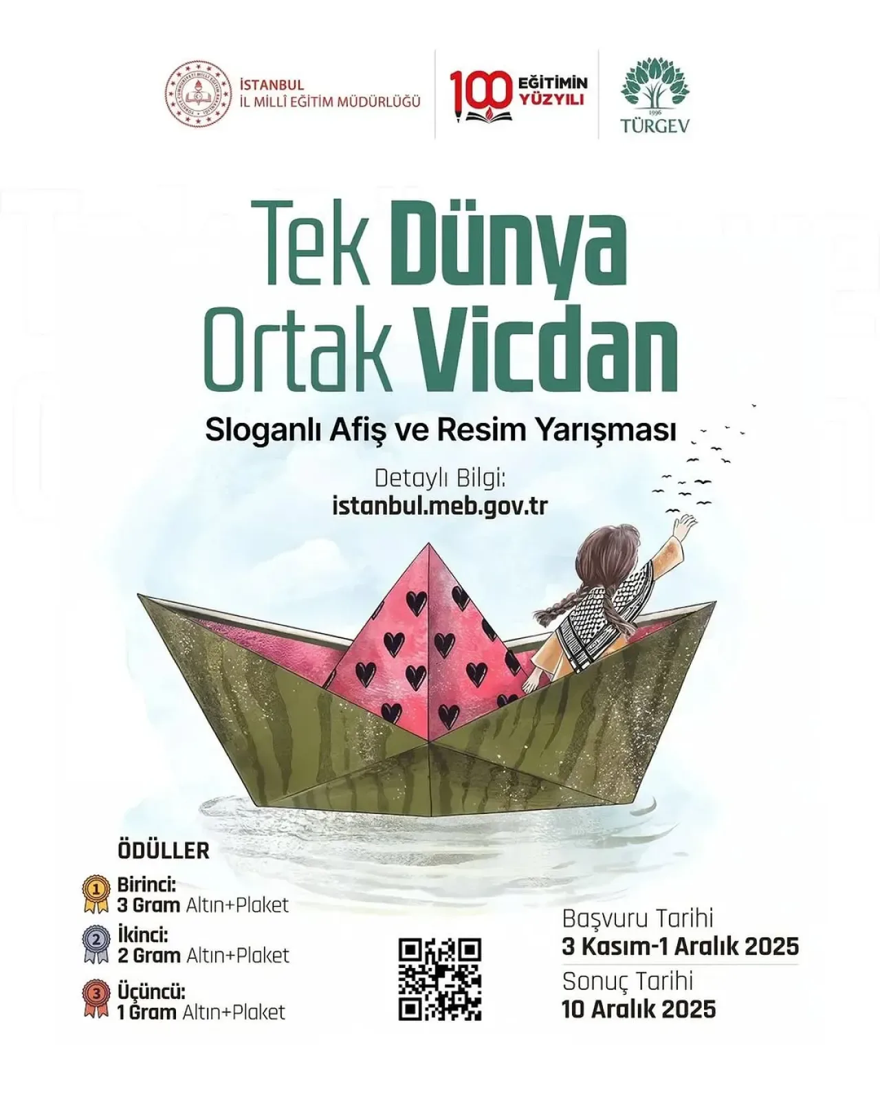 Ümraniye'de Öğrenciler Gazze Temalı Resim ve Afiş Yarışması'nda Buluşacak Ümraniye'de Öğrenciler Gazze Temalı Resim ve Afiş Yarışması'nda Buluşacak