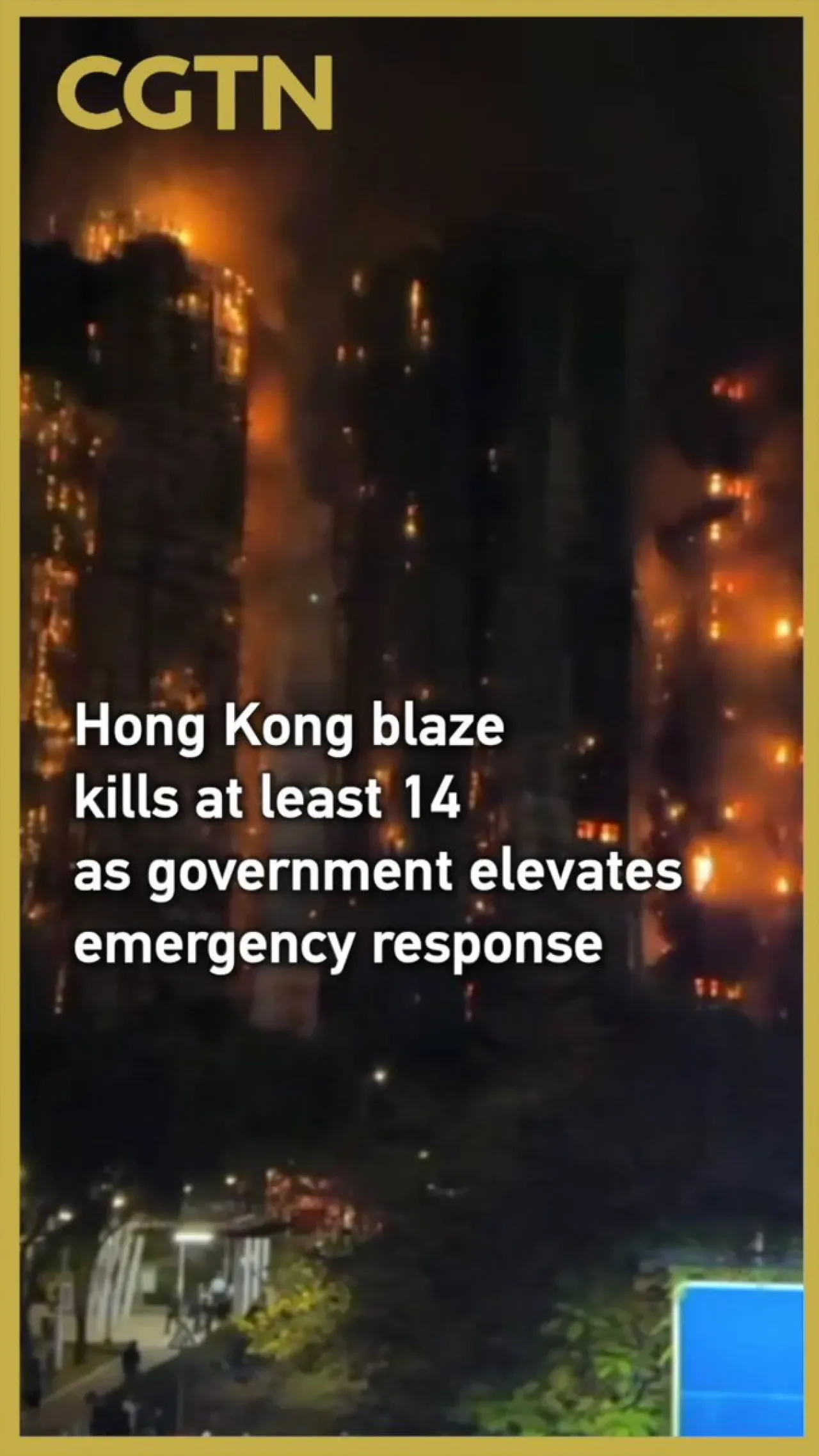 Hong Kong'da Çıkan Yangında 14 Kişi Hayatını Kaybetti Hong Kong'da Çıkan Yangında 14 Kişi Hayatını Kaybetti