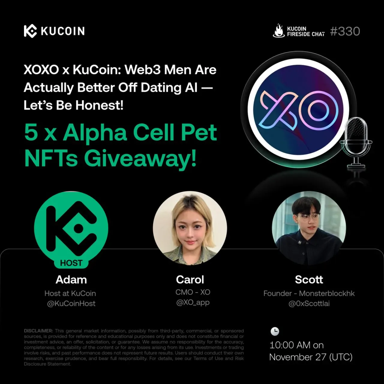 KuCoin ve XOXO, Yapay Zeka ve Web3'te Dijital Yakınlık Konusunu Tartışıyor KuCoin ve XOXO, Yapay Zeka ve Web3'te Dijital Yakınlık Konusunu Tartışıyor