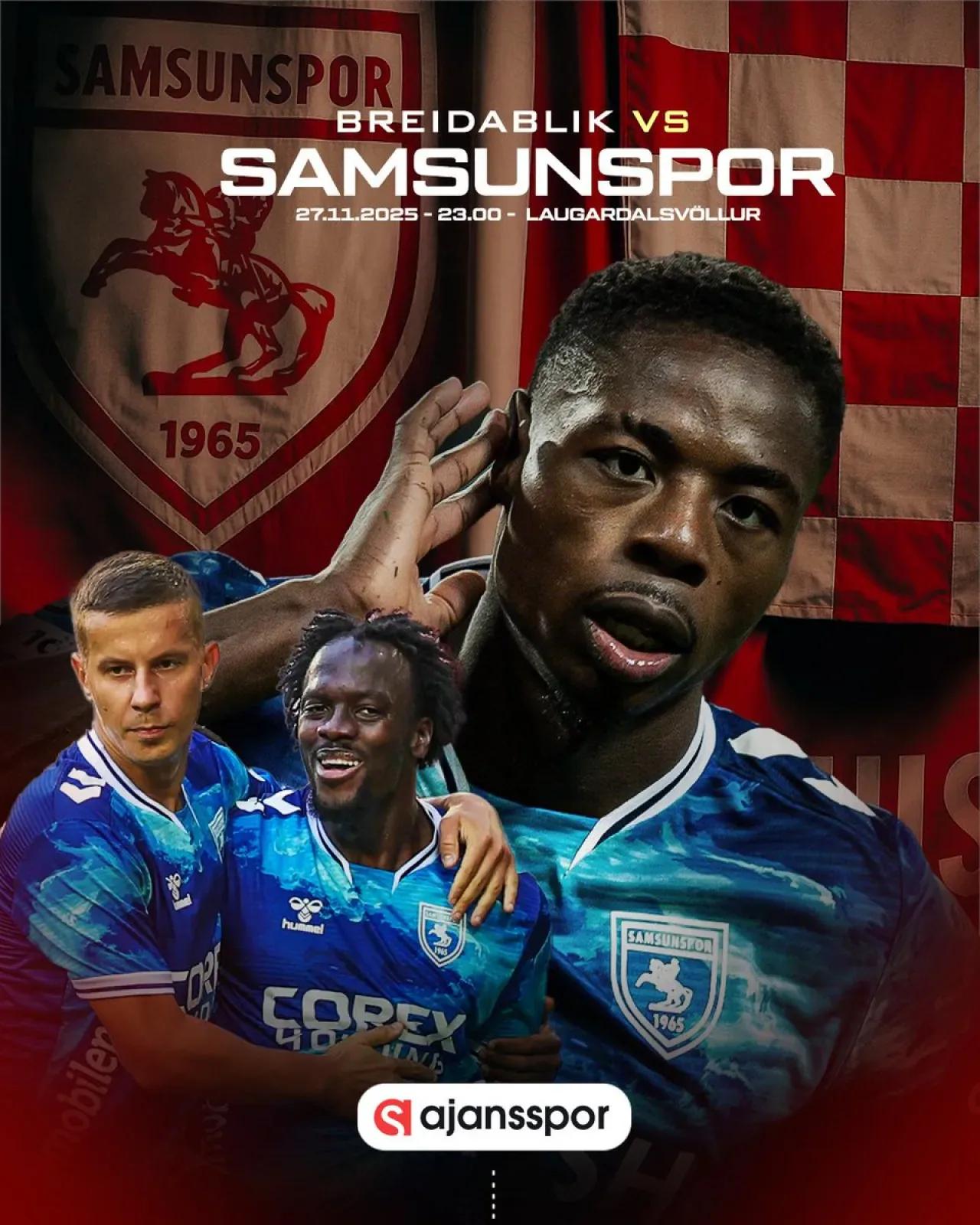 Samsunspor, Konferans Ligi'nde Breidablik Karşısında Samsunspor, Konferans Ligi'nde Breidablik Karşısında