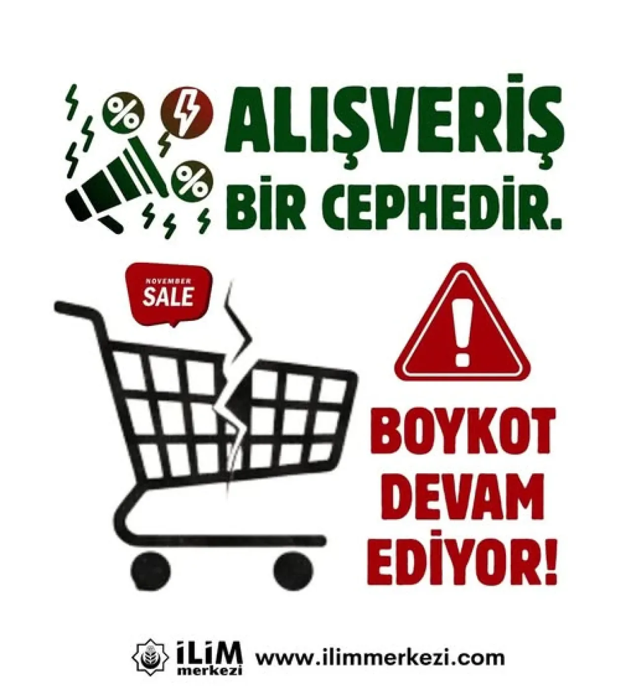 Başakşehir İlim Merkezi'nden Filistin ve Doğu Türkistan İçin Boykot Çağrısı Başakşehir İlim Merkezi'nden Filistin ve Doğu Türkistan İçin Boykot Çağrısı