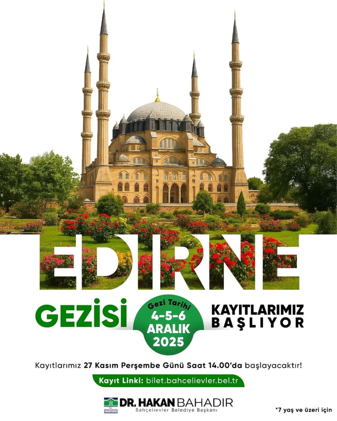 Bahçelievler'den Edirne'ye Unutulmaz Kültür Gezisi Bahçelievler'den Edirne'ye Unutulmaz Kültür Gezisi