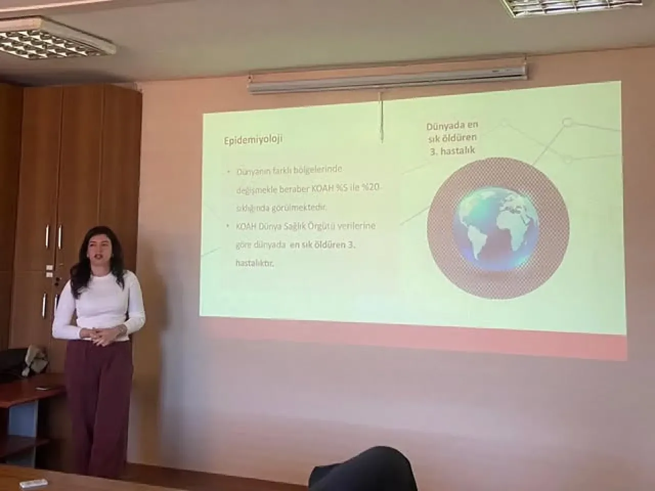 Eyüpsultan'da Sağlık Çalışanlarına KOAH ve Akciğer Kanseri Eğitimi Eyüpsultan'da Sağlık Çalışanlarına KOAH ve Akciğer Kanseri Eğitimi