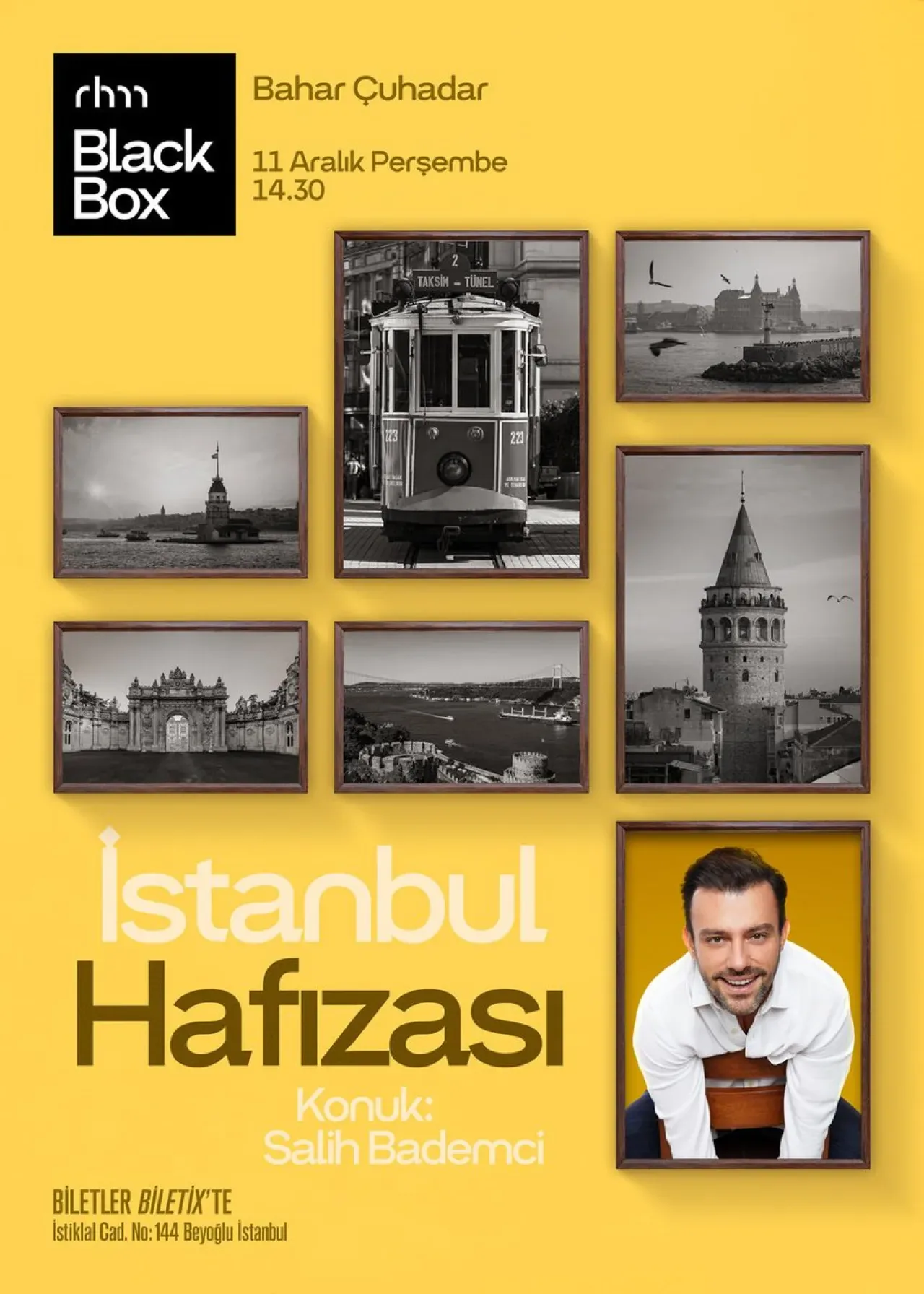 Salih Bademci'nin Hafızasındaki İstanbul İş Sanat'ta Konuşulacak Salih Bademci'nin Hafızasındaki İstanbul İş Sanat'ta Konuşulacak