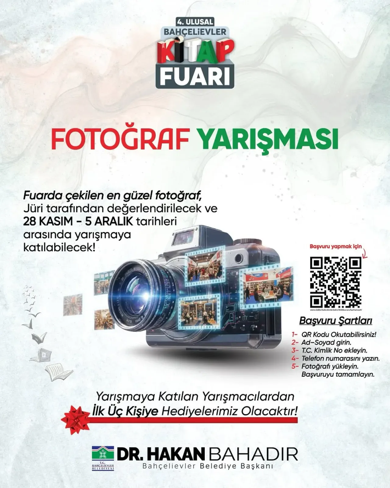 Bahçelievler Kitap Fuarı'nda Fotoğraf Yarışması: En Güzel Karelere Sürpriz Hediyeler Bahçelievler Kitap Fuarı'nda Fotoğraf Yarışması: En Güzel Karelere Sürpriz Hediyeler