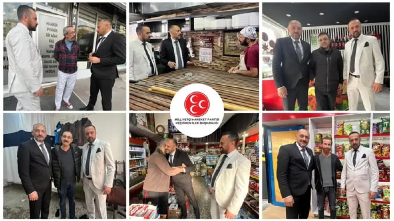 MHP Keçiören İlçe Başkan Yardımcısı Osman Aydın, Divrik Caddesi Esnafını Ziyaret Etti MHP Keçiören İlçe Başkan Yardımcısı Osman Aydın, Divrik Caddesi Esnafını Ziyaret Etti