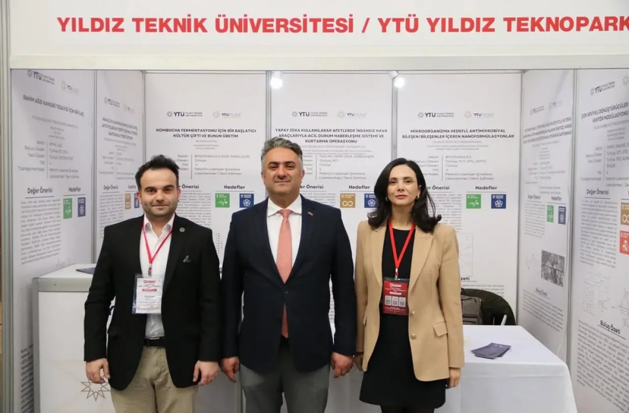 YTÜ, ÜSİMP Ulusal Patent Fuarı ve Sempozyumu'nda Yenilikçi Çalışmalarını Sergiledi YTÜ, ÜSİMP Ulusal Patent Fuarı ve Sempozyumu'nda Yenilikçi Çalışmalarını Sergiledi