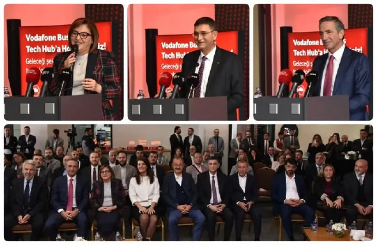 Gaziantep'te Sanayi Dijital Dönüşümüne Destek Vodafone Business Tech Hub Açıldı Gaziantep'te Sanayi Dijital Dönüşümüne Destek Vodafone Business Tech Hub Açıldı