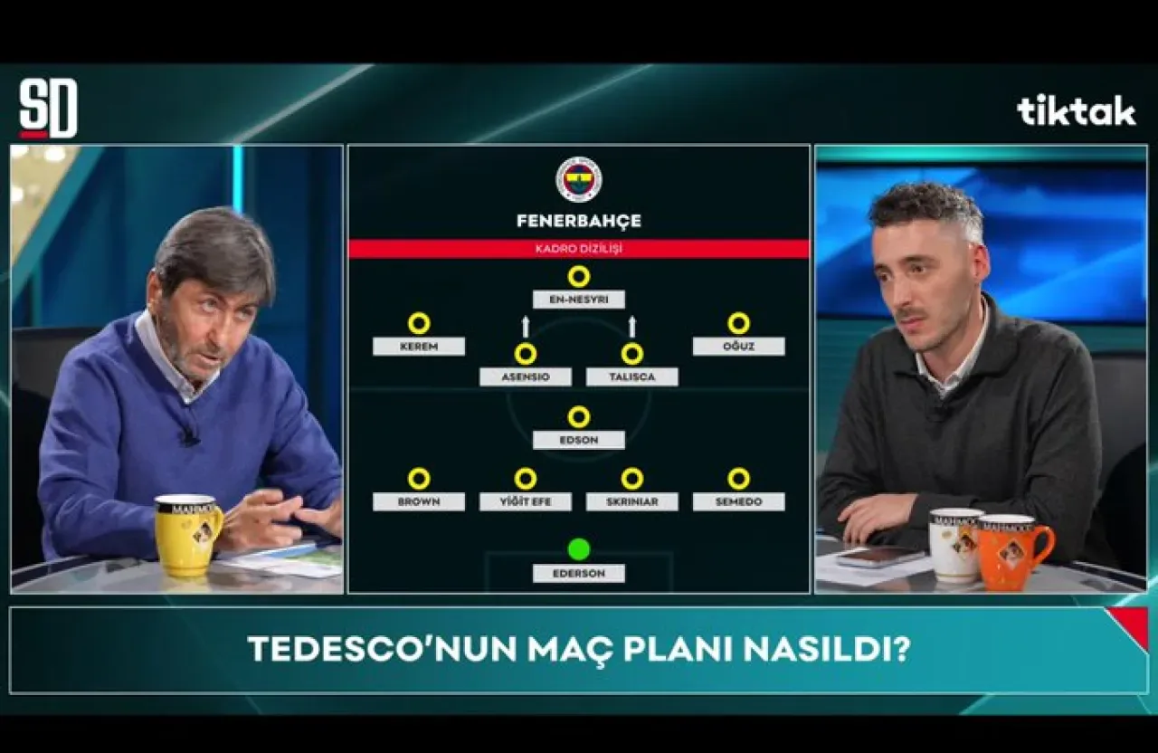 Fenerbahçe, Galatasaray Derbisine Hazır: Rıdvan Dilmen'den Değerlendirme Fenerbahçe, Galatasaray Derbisine Hazır: Rıdvan Dilmen'den Değerlendirme