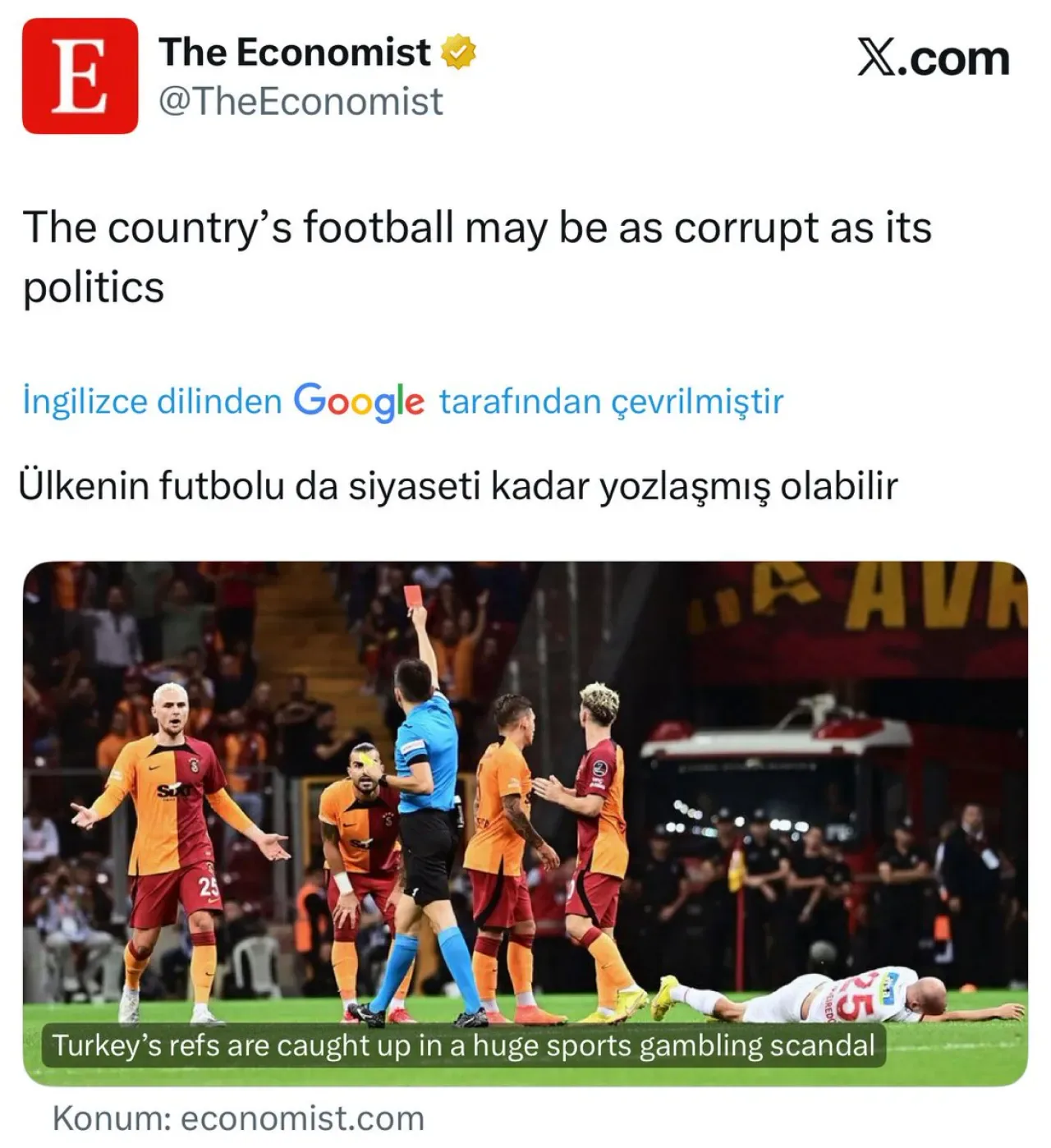 Türkiye'de Futbol ve Siyaset İlişkisi: Sistemdeki Sorunlar Türkiye'de Futbol ve Siyaset İlişkisi: Sistemdeki Sorunlar