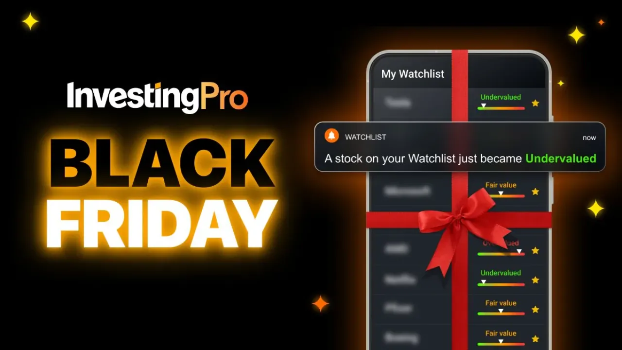 Investing.com'dan Yatırımcılara Özel Black Friday İndirimi Investing.com'dan Yatırımcılara Özel Black Friday İndirimi