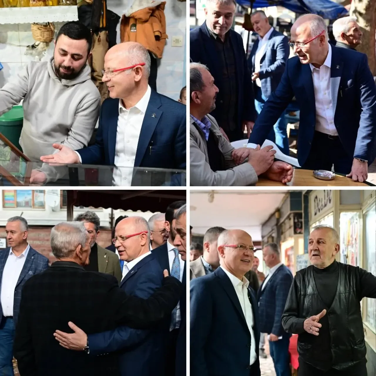 AK Parti Bursa İl Başkanı Davut Gürkan, Tahtakale Esnafını Ziyaret Etti AK Parti Bursa İl Başkanı Davut Gürkan, Tahtakale Esnafını Ziyaret Etti