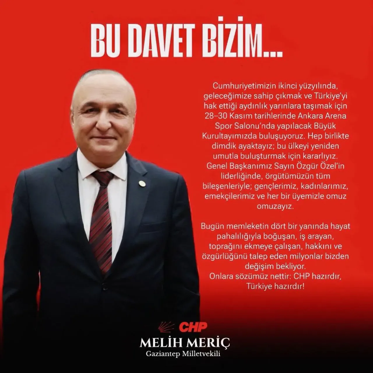 CHP Ankara'da Büyük Kurultay ile "Aydınlık Yarınlar" için Buluşuyor CHP Ankara'da Büyük Kurultay ile "Aydınlık Yarınlar" için Buluşuyor